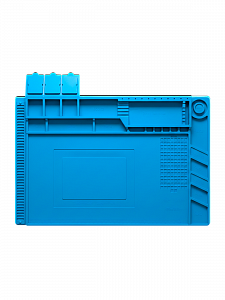 Коврик для пайки силиконовый термостойкий 45х30 см Помощник PM-INR13